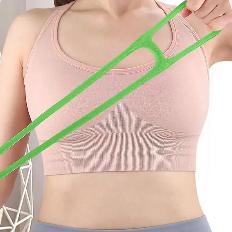 Elastične trake za vježbanje s tri prstena za vježbanje užeta za vježbanje za pomoć u jogi Mekana i elastična elastična užeta za povlačenje u fitnesu za vježbanje