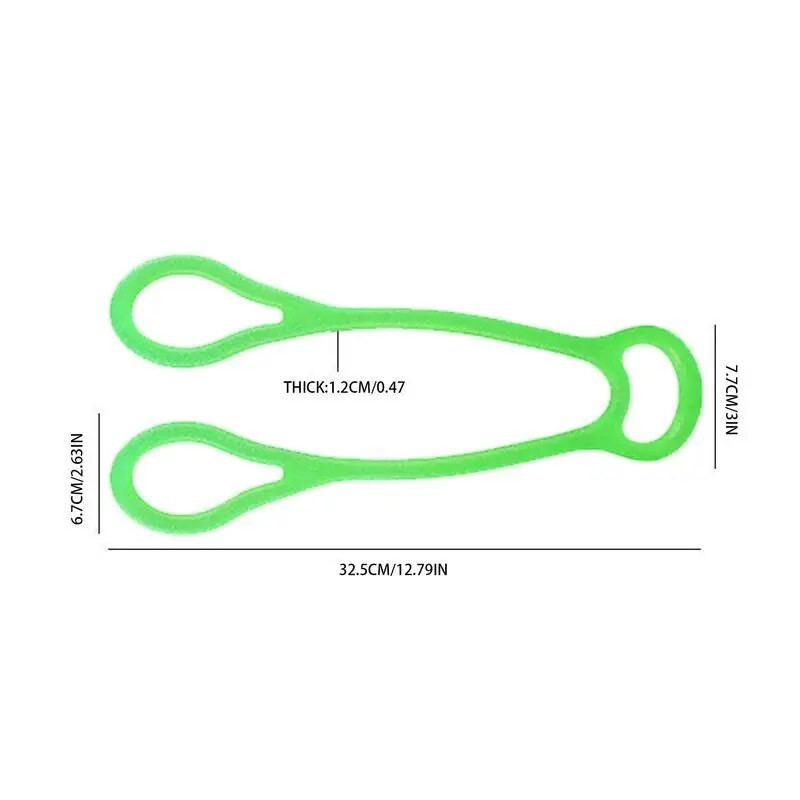 Elastične trake za vježbanje s tri prstena za vježbanje užeta za vježbanje za pomoć u jogi Mekana i elastična elastična užeta za povlačenje u fitnesu za vježbanje