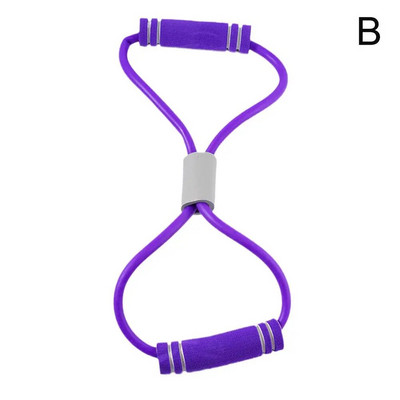 8 Word Fitness Jooga Elastne Rihm TPE igemeresistentsus Kummilindid Fitness Fitnessivarustus Laiendus Treening Jõusaal Treeningrong