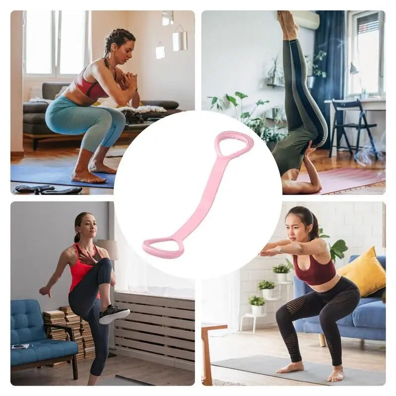 Trake za istezanje ruku Vježbač za ruke Otporan na klizanje Izdržljive višenamjenske elastične trake za rame Ruka 8 za rastezanje za kućnu teretanu