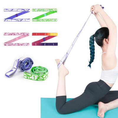 Yoga Pull Strap Belt Fitness Stretching Strap Expander Sports Simulators For Pilates Gym Resistance Bands Home Gym Equipment