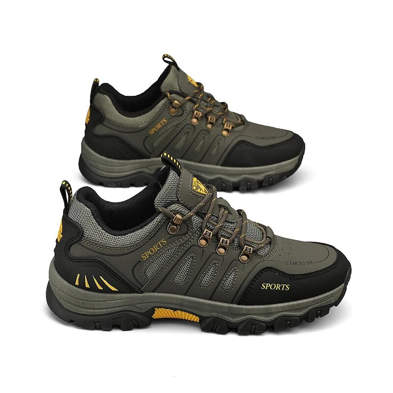 Jesenske i zimske vanjske vodootporne turističke cipele Muške planinarske i terenske cipele