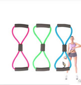 Vastupidavustreeningvööde toru treeningharjutus jooga 8 tüüpi kehaehituse jaoks.