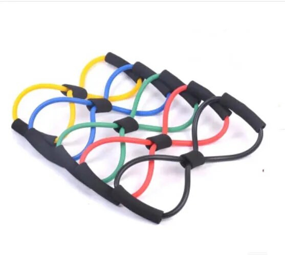 Vastupidavustreeningvööde toru treeningharjutus jooga 8 tüüpi kehaehituse jaoks.