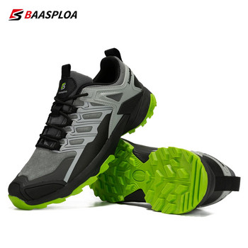 Baasploa 2023 Νέα ανδρικά παπούτσια πεζοπορίας Αδιάβροχα αντιολισθητικά πάνινα παπούτσια Ανθεκτικά στη φθορά Μόδα ανδρικά παπούτσια
