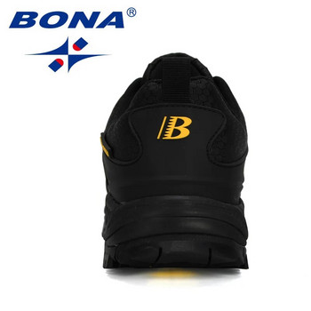 BONA New Designers Δημοφιλή ανδρικά παπούτσια πεζοπορίας Nubuck Δερμάτινο πλέγμα Ανδρικά αθλητικά παπούτσια εξωτερικού χώρου Ανδρικά αθλητικά παπούτσια μοντέρνα