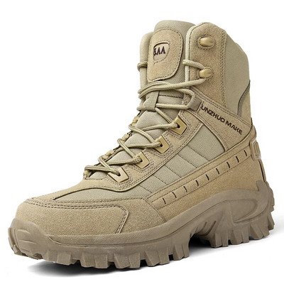 Cizme tactice pentru militar verde, toamnă, pantofi de drumeție noi, în aer liber, militar, durabil, fermoar lateral, calitate anti-alunecare, tactică Big46