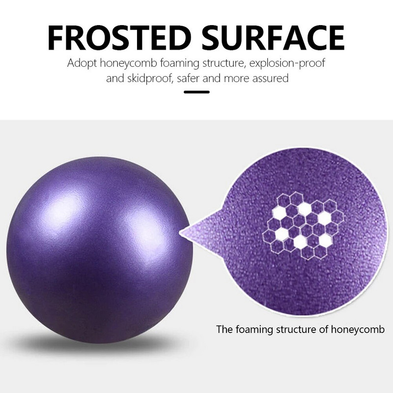 Μπάλα Pilates 25cm Αντιεκρηκτική μπάλα Yoga Core Ball άσκησης ισορροπίας εσωτερικού χώρου Μπάλα γυμναστικής για γυμναστική Εξοπλισμός Pilates мяч для фитнеса