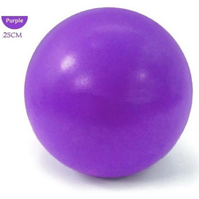 25 см надуваема топка за йога Упражнения Фитнес топка за пилатес Баланс Помпа за фитнес Йога Тренировъчен балон