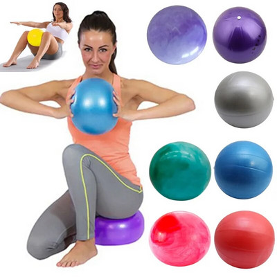 25 cm-es gyakorlat Gimnasztika Fitnesz Pilates labda Egyensúly Gyakorlat Edzőterem Jóga Core Ball Beltéri edzőfelszerelés мяч для фитнеса