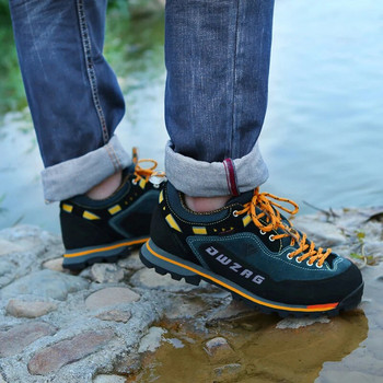 Туристически обувки Мъжки водоустойчиви мъжки трекинг обувки Ботуши за открито Дамски туристически ловни обувки Дишащи трекинг маратонки