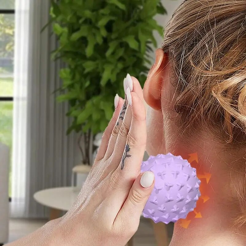 Masažo kamuoliukų joga Masažinis volelis, mažinantis raumenų įtampą, slėgį Masažo kamuoliukai, tinkantys „Trigger Point Treat“ pratimų jogai