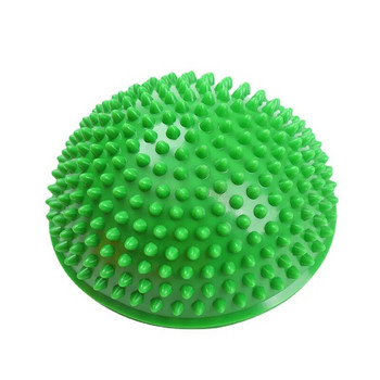 16 см йога топка PVC надуваема масажна точка Half Fit Ball Balance Trainer Стабилизатор GYM Пилатес Фитнес балансираща масажна топка