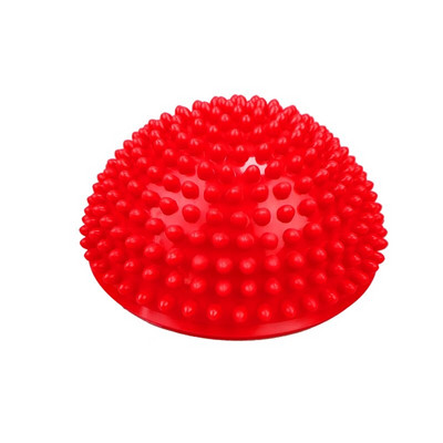 16 cm joogapall PVC täispuhutav massaažipunkt Half Fit Ball Balance Trainer Stabilisaator JÜÜM Pilates Fitnessi tasakaalustav massaažipall