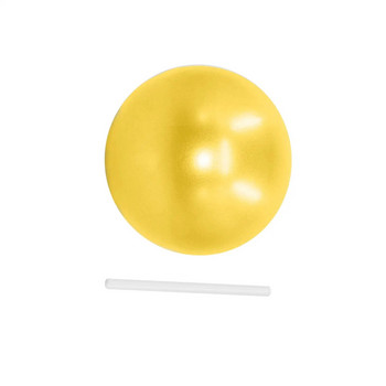 Малка топка за пилатес, тежка тренировъчна топка за баланс в домашна фитнес зала