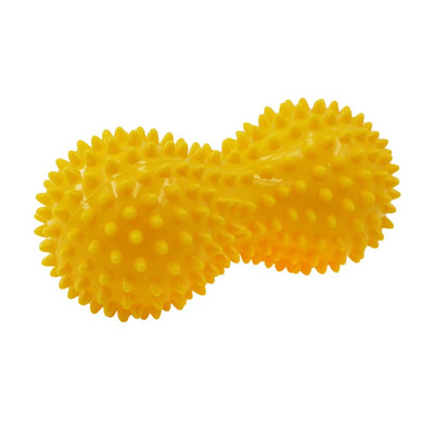 PVC žemės riešutų formos masažinis kamuolys, joga, kūno rengybos kamuolys, mažinantis įtampą pėdai, nugaros raumenims masažuojantis kamuoliukas Pilates gimnastikos kamuoliukas namų treniruoklių salė