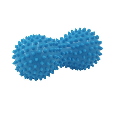 PVC žemės riešutų formos masažinis kamuolys, joga, kūno rengybos kamuolys, mažinantis įtampą pėdai, nugaros raumenims masažuojantis kamuoliukas Pilates gimnastikos kamuoliukas namų treniruoklių salė