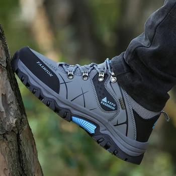 Παπούτσια για άντρες 2023 Νέα Ανδρικά Αθλητικά Παπούτσια Δερμάτινα αδιάβροχα ορειβατικά ορειβατικά παπούτσια πεζοπορίας πεζοπορίας Παπούτσια με χοντρή σόλα άνετα παπούτσια για τρέξιμο