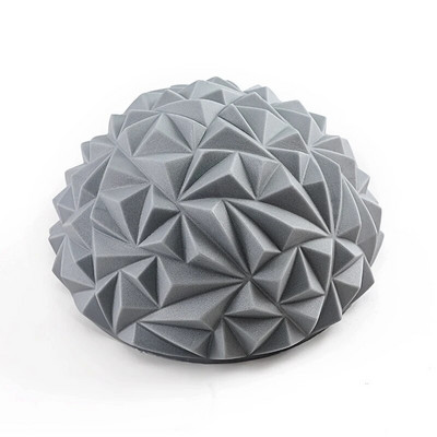 16 cm jogos kamuolys PVC pripučiamas masažo taškas Half Fit Ball Balance treniruoklis stabilizatorius GYM Pilates fitneso ananasų masažo kamuolys