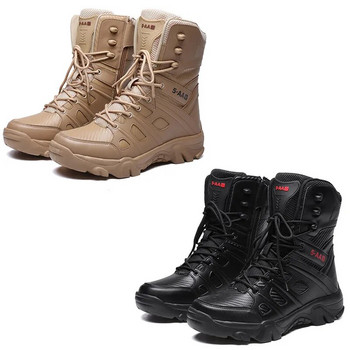 Μπότες Tactical Στρατιωτικές μπότες για άνδρες Casual High Top Combat Boots Ανδρικές Αντιολισθητικές Μπότες Army Work Safty Μπότες μοτοσυκλέτας
