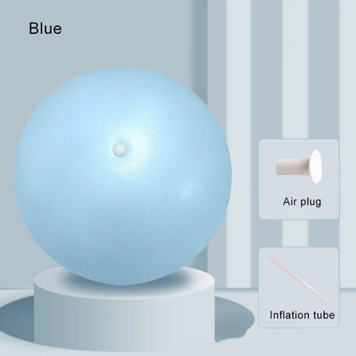 9-tolline Pilatese pall koos harjutusjuhiga Barre Bender Mini joogapalli põhitreening Tasakaalu stabiilsus venituspall