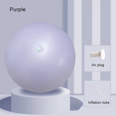 9-tolline Pilatese pall koos harjutusjuhiga Barre Bender Mini joogapalli põhitreening Tasakaalu stabiilsus venituspall