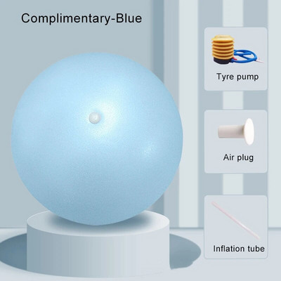 9-tolline Pilatese pall koos harjutusjuhiga Barre Bender Mini joogapalli põhitreening Tasakaalu stabiilsus venituspall