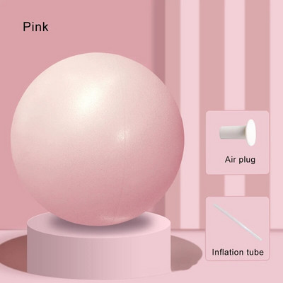 9-tolline Pilatese pall koos harjutusjuhiga Barre Bender Mini joogapalli põhitreening Tasakaalu stabiilsus venituspall