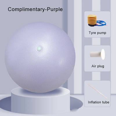 9-tolline Pilatese pall koos harjutusjuhiga Barre Bender Mini joogapalli põhitreening Tasakaalu stabiilsus venituspall