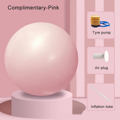 9-tolline Pilatese pall koos harjutusjuhiga Barre Bender Mini joogapalli põhitreening Tasakaalu stabiilsus venituspall