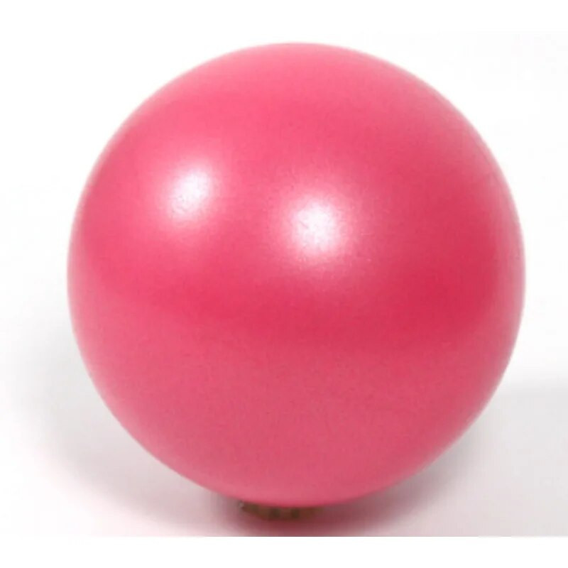 25 cm jogos kamuolio pratimai Gimnastikos treniruotės Pilateso kamuoliuko pusiausvyros pratimai treniruoklių salė Fitneso jogos kamuoliukas patalpose, treniruotės jogos kamuoliukas