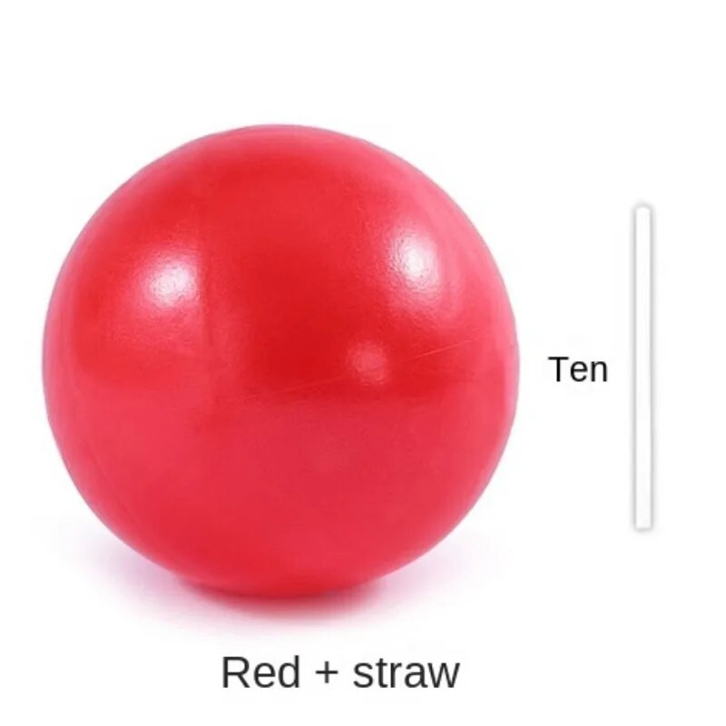 25 cm jogos kamuolio pratimai Gimnastikos treniruotės Pilateso kamuoliuko pusiausvyros pratimai treniruoklių salė Fitneso jogos kamuoliukas patalpose, treniruotės jogos kamuoliukas