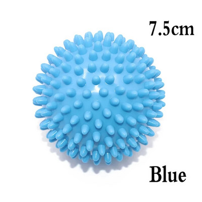 7cm7,5cm 9cm Ανθεκτικό PVC Spiky Yoga Massage Ball Drain Point Fitness Hand Foot Pain Plantar Fasciitis Reliever Μπάλες Hedgehog