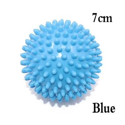 7cm7,5cm 9cm Ανθεκτικό PVC Spiky Yoga Massage Ball Drain Point Fitness Hand Foot Pain Plantar Fasciitis Reliever Μπάλες Hedgehog