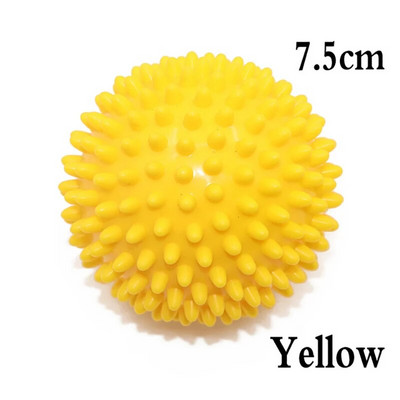 7cm7,5cm 9cm Ανθεκτικό PVC Spiky Yoga Massage Ball Drain Point Fitness Hand Foot Pain Plantar Fasciitis Reliever Μπάλες Hedgehog