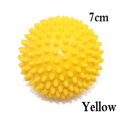 7cm7,5cm 9cm Ανθεκτικό PVC Spiky Yoga Massage Ball Drain Point Fitness Hand Foot Pain Plantar Fasciitis Reliever Μπάλες Hedgehog