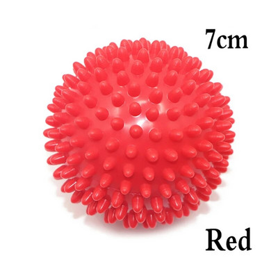 7cm7,5cm 9cm Ανθεκτικό PVC Spiky Yoga Massage Ball Drain Point Fitness Hand Foot Pain Plantar Fasciitis Reliever Μπάλες Hedgehog