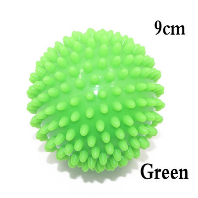 7cm7,5cm 9cm Ανθεκτικό PVC Spiky Yoga Massage Ball Drain Point Fitness Hand Foot Pain Plantar Fasciitis Reliever Μπάλες Hedgehog