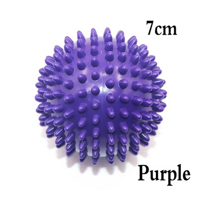 7cm7,5cm 9cm Ανθεκτικό PVC Spiky Yoga Massage Ball Drain Point Fitness Hand Foot Pain Plantar Fasciitis Reliever Μπάλες Hedgehog