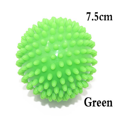 7cm7,5cm 9cm Ανθεκτικό PVC Spiky Yoga Massage Ball Drain Point Fitness Hand Foot Pain Plantar Fasciitis Reliever Μπάλες Hedgehog