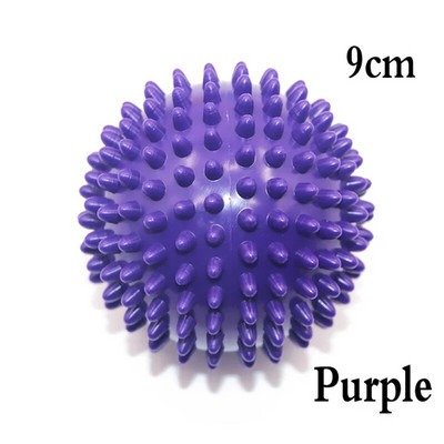 7cm7,5cm 9cm Ανθεκτικό PVC Spiky Yoga Massage Ball Drain Point Fitness Hand Foot Pain Plantar Fasciitis Reliever Μπάλες Hedgehog
