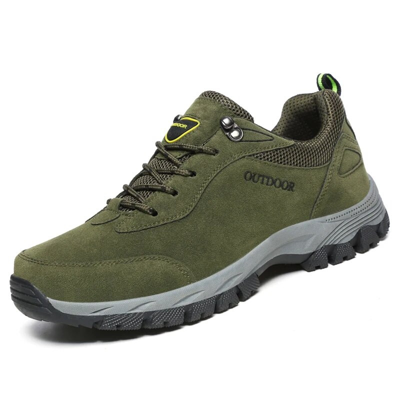 Originalne cipele za planinarenje, antilop kožne tenisice, muške penjanje na otvorenom, lov, vodootporne čizme za snijeg na vezanje za muškarce, plišane veličine 39-49