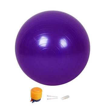 45 см топка за йога Взривозащитена удебелена фитнес тренировка за бодибилдинг Надуваема топка за йога Фитнес инструмент