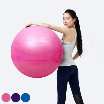 77HC Barbell Exercise Ball, Gym On Ball, Pilates Soft Ball for Core Training & Physic
