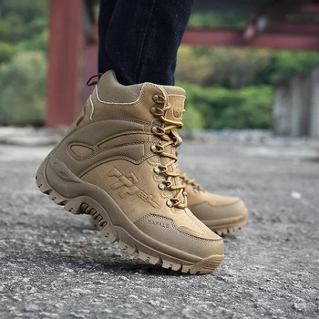 Ανδρικά Military Tactical Boot Ανδρικά παπούτσια Tactical Combat Μποτάκια υψηλής ποιότητας Hunting Trekking Camping Παπούτσια Ανδρικά παπούτσια ασφαλείας