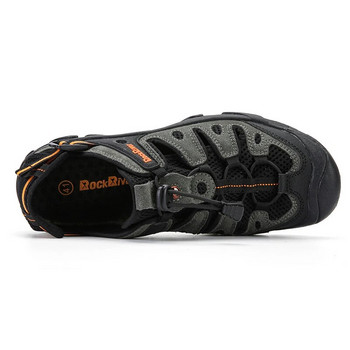 Μεγάλο μέγεθος καλοκαιρινά ανδρικά παπούτσια πεζοπορίας Αντιολισθητικά πέδιλα Αθλητικά αθλητικά παπούτσια που αναπνέουν αθλητικά παπούτσια Man Trekking Trail Beach Water sandals