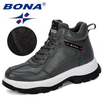 BONA 2023 Νέοι σχεδιαστές Παπούτσια για χιόνι Γυναικεία αθλητικά για εξωτερικούς χώρους Ζεστά γυναικεία παπούτσια πεζοπορίας Λούτρινα ζεστά παπούτσια χειμώνα