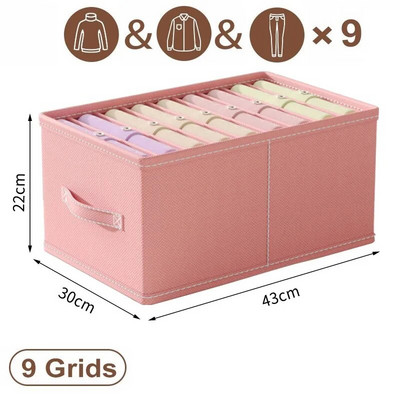 Deblje hlače Kutija za odlaganje odjeće Ormar Organizator za odlaganje odjeće Donje rublje T-shirt džemper Ormarić za odlaganje Organizator za ladice