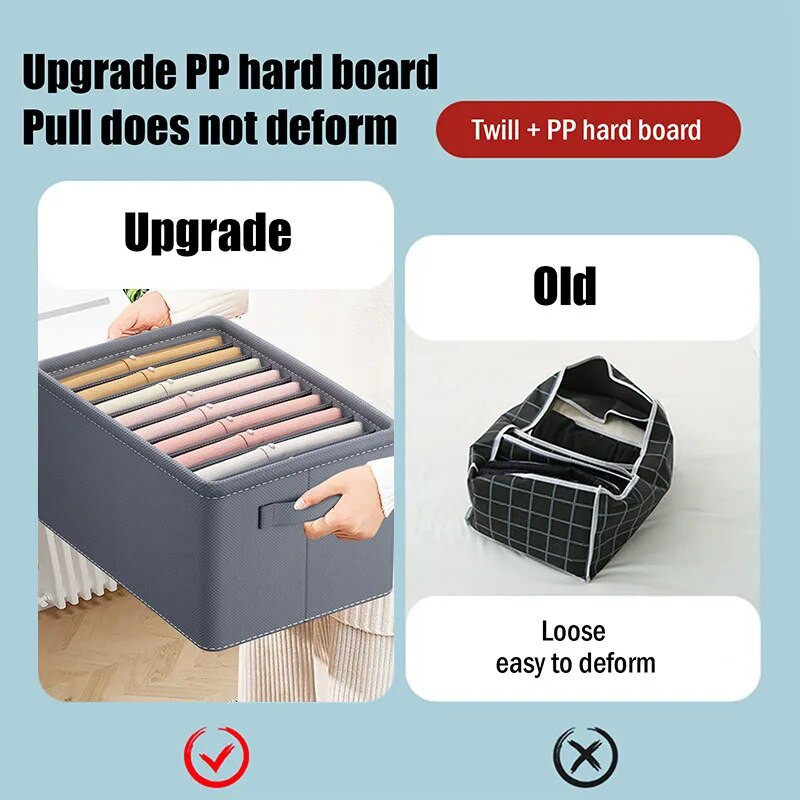 Deblje hlače Kutija za odlaganje odjeće Ormar Organizator za odlaganje odjeće Donje rublje T-shirt džemper Ormarić za odlaganje Organizator za ladice