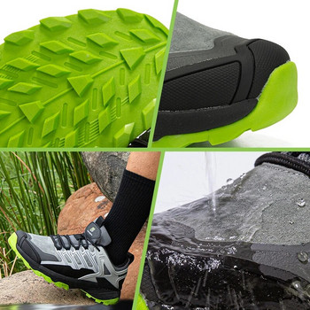 Baasploa мъжки туристически обувки нова мода външни маратонки за мъже водоустойчиви ежедневни маратонки противоплъзгащи се износоустойчиви мъжки обувки